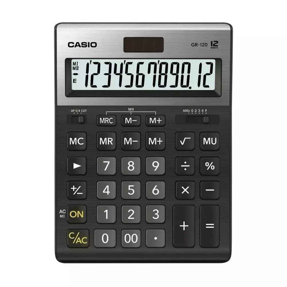 CASIO stoni kalkulator GR120 - Слика 2