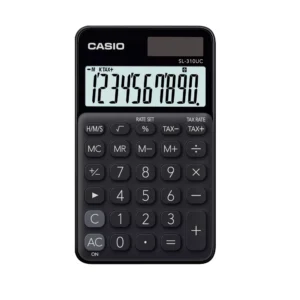 CASIO dzepni kalkulator SL 310 crni